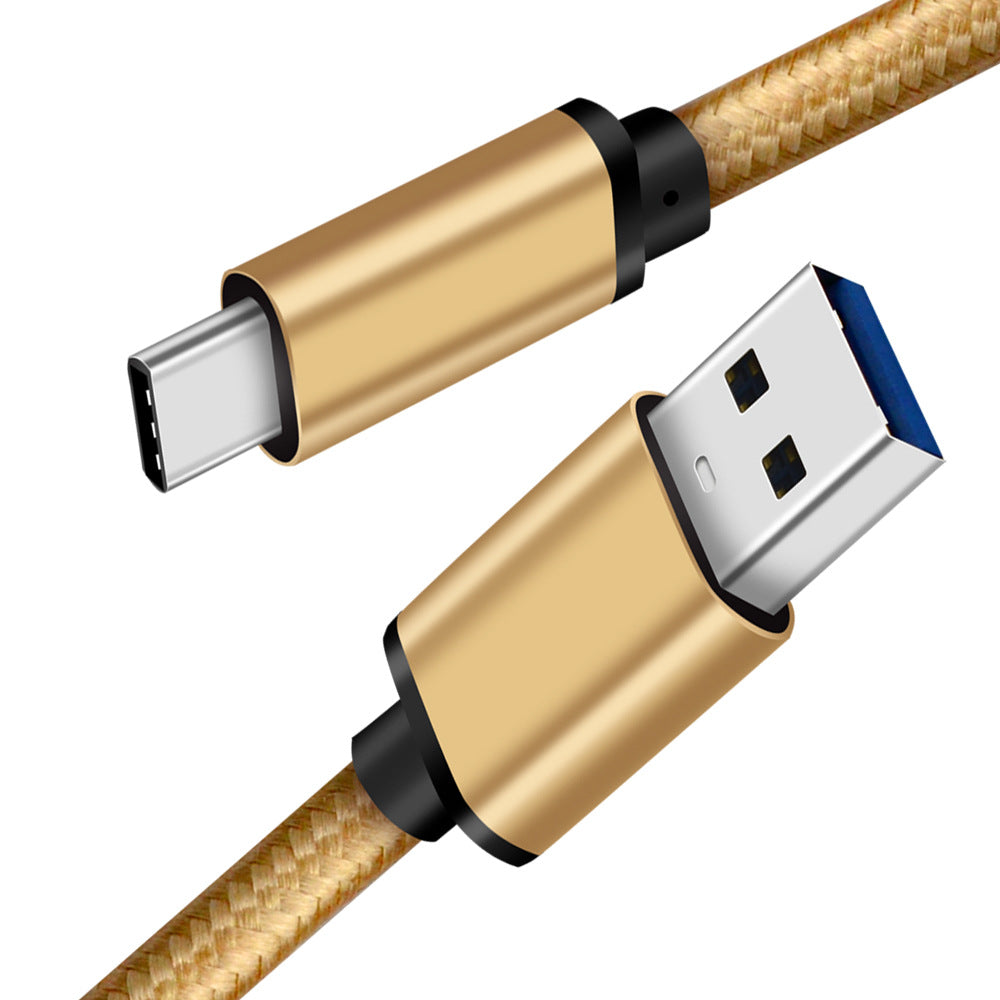 Durable Fast-Charging Type-C Cable For Phones Tablets And Laptops