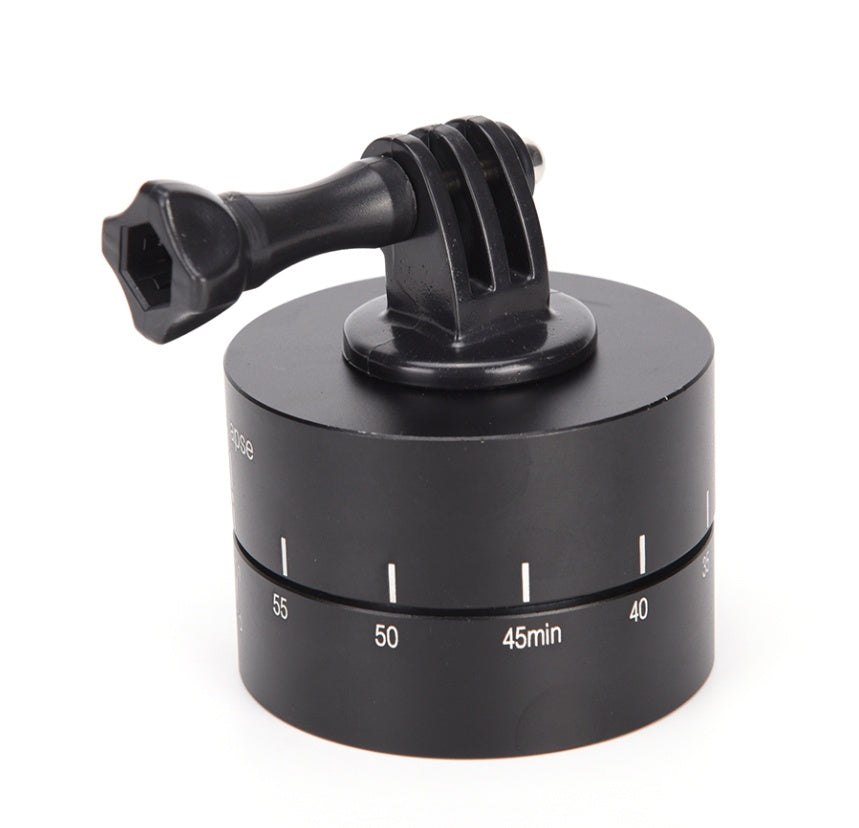 360?Degree Auto?Rotating Timelapse Tripod Head For Cameras And Phones
