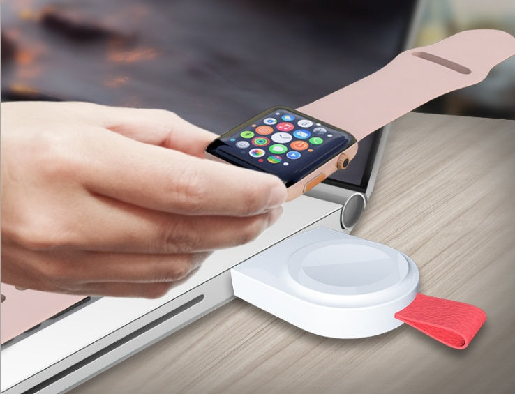 Portable Magnetic Wireless Charger For All Apple Watch Models