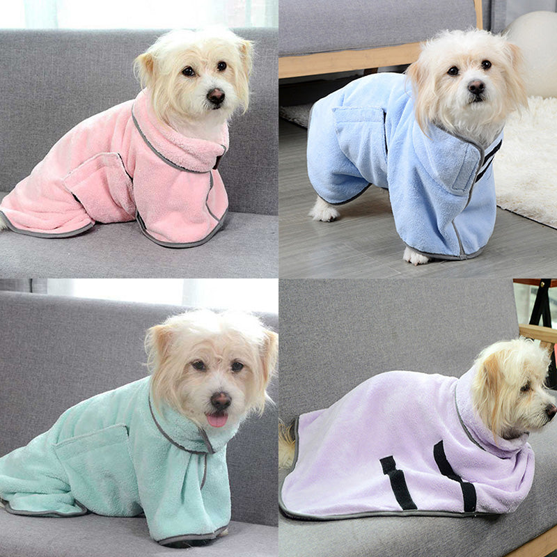 Quick Drying Microfiber Pet Bath Towel For Dogs And Cats