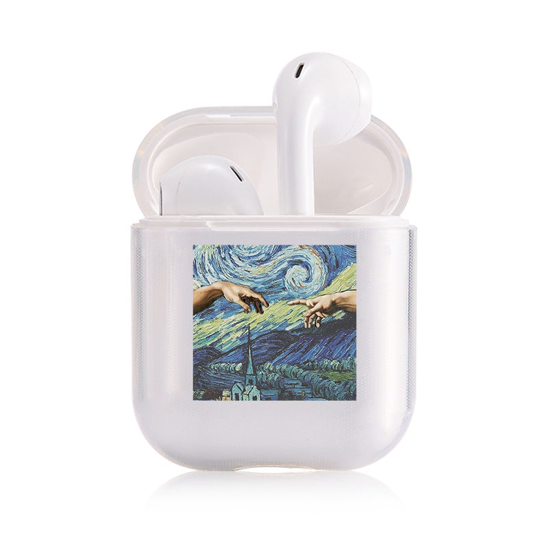 Transparent Shock Resistant Protective Case For Wireless Earbuds