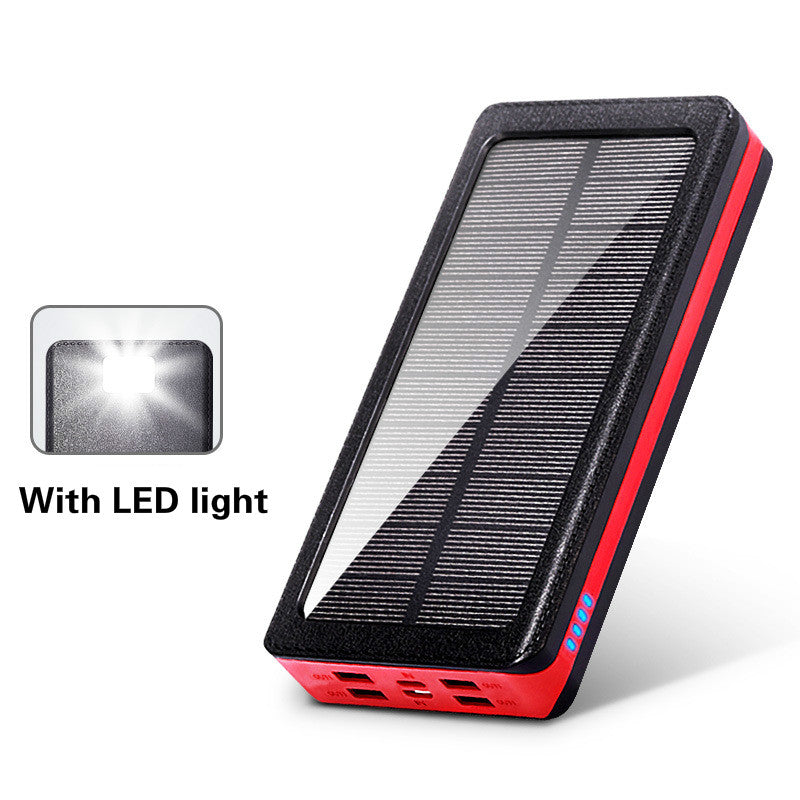 30000mAh Solar Power Bank With Rugged Design And Multi?Function Output