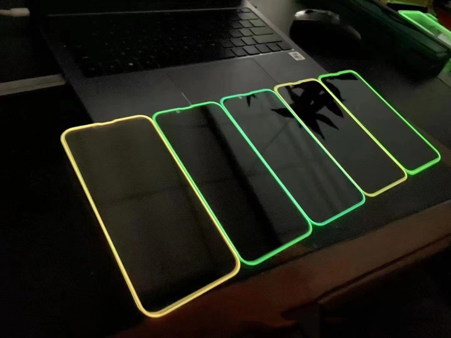 Luminous Full Screen Tempered Glass Protector For Smartphones