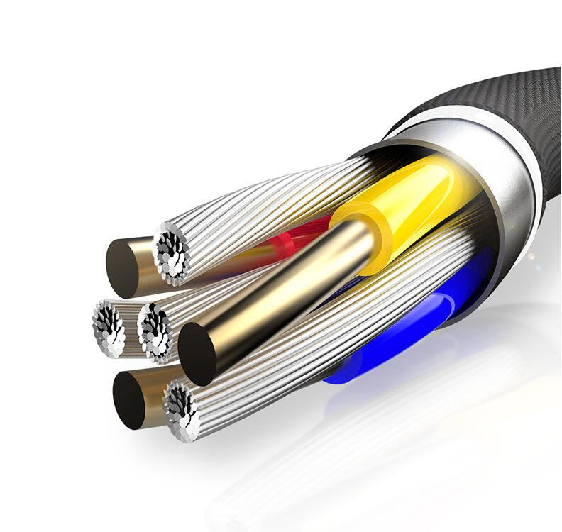 Durable Knight Series USB Charging Cable With Stylish Color Options