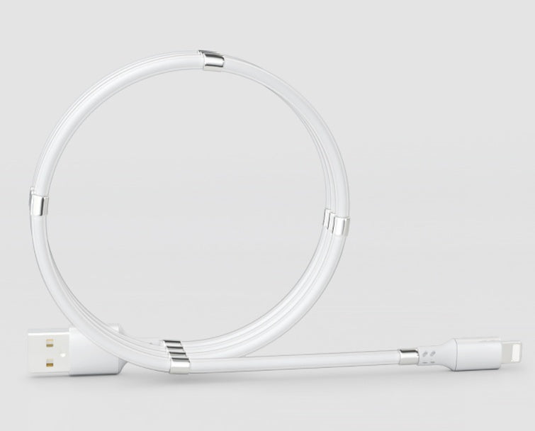 Magnetic Fast?Charging Data Cable With Multiple Connector Options