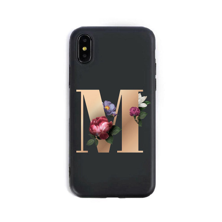 Colorful Alphabet Silicone Case With Fun Artistic Designs