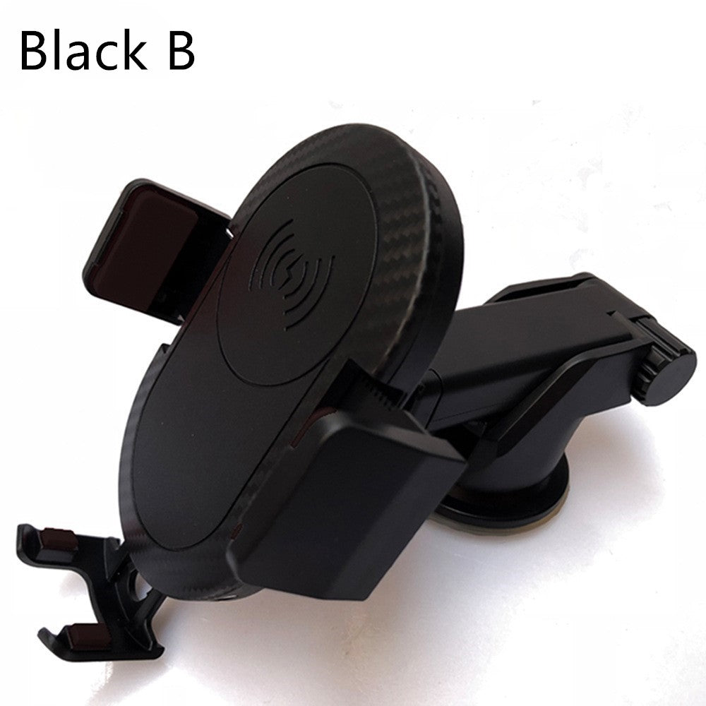 Wireless Fast?Charging Car Phone Holder With Auto?Clamp And Multiple Mounts