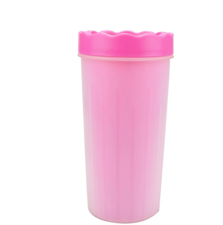 Silicone Dog Paw Washer Cup For Quick Cleaning