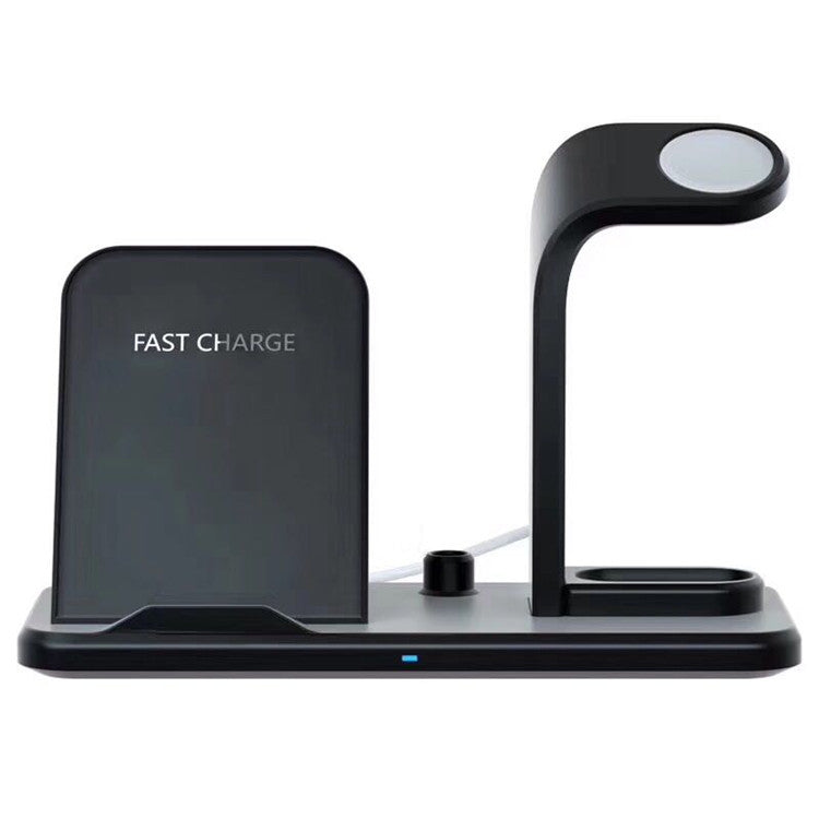 Multi?Device Wireless Charging Bracket With USB Output and Indicator Light