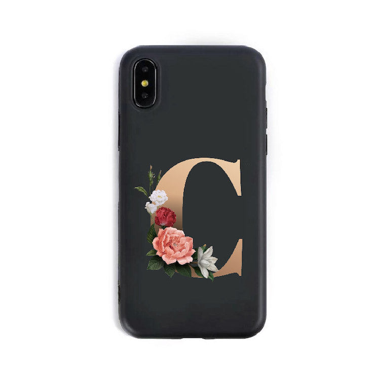 Colorful Alphabet Silicone Case With Fun Artistic Designs