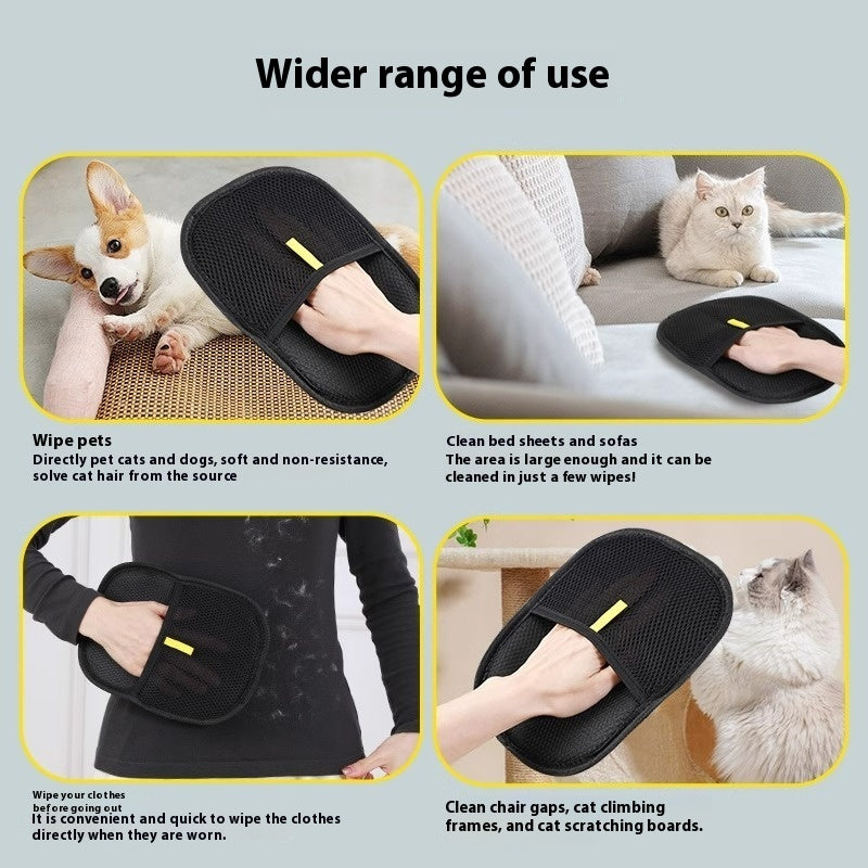 Pet Hair Remover Mitt Glove For Grooming And Deshedding - THEONE APPAREL