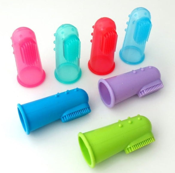 Super Soft Pet Finger Toothbrush For Gentle Dental Care