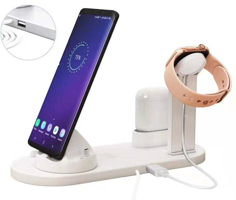 4?In?1 Fast Charging Station With Wireless And Wired Outputs