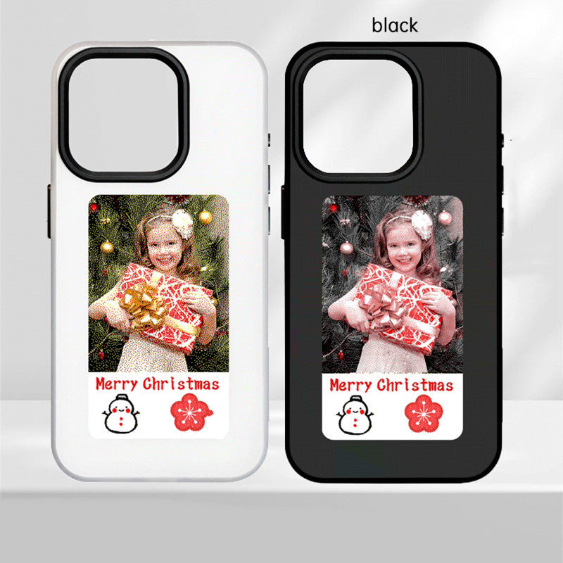 E Ink Style Mirror Phone Case With Protective Features