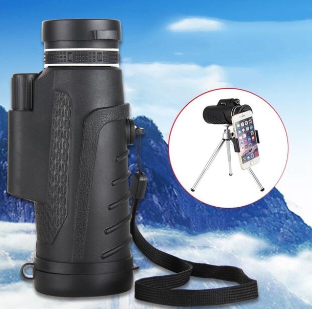 40X60 HD Mobile Monocular Telescope With Tripod And Universal Clip