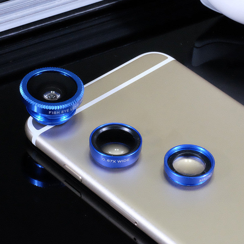 0.67X Wide?Angle And 180° Fisheye Lens Kit With Macro Option