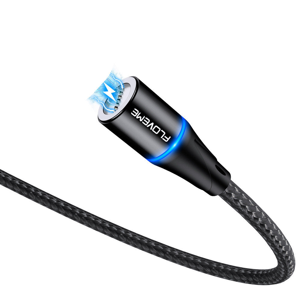 Magnetic Fast Charging Cable With LED Indicator For Multiple Devices