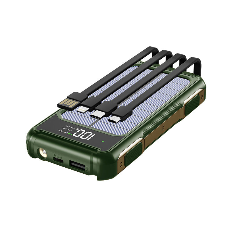 Military?Grade 20000mAh Mobile Power Bank With Rugged Protective Shell