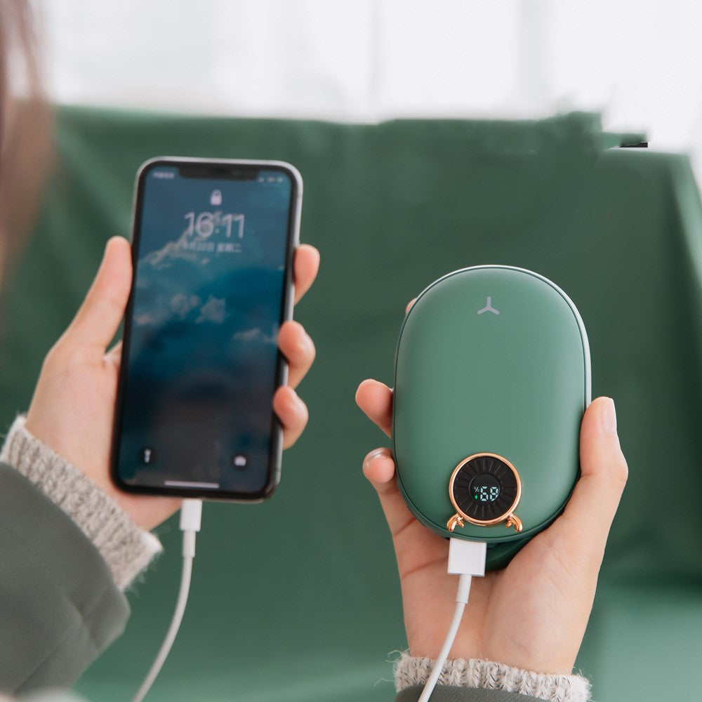 10000mAh USB Power Bank With Hand Warmer Function And LED Display