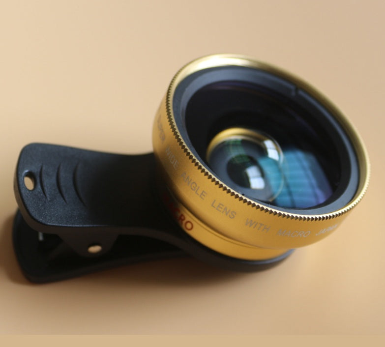 0.45X Wide?Angle And 12.5X Macro Clip?On HD Phone Lens Kit