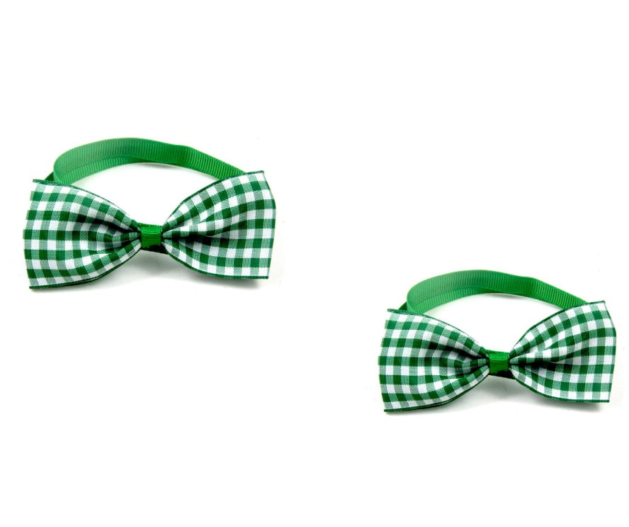 Plaid Pet Tie Scarf Accessory For Cats And Dogs