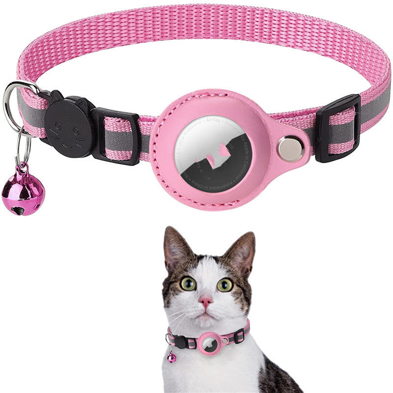 Reflective Waterproof Pet Collar With AirTag Holder Case - THEONE APPAREL