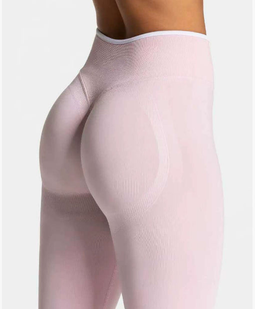 High-Rise Peach-Lift Yoga Pants For Running And Active Training