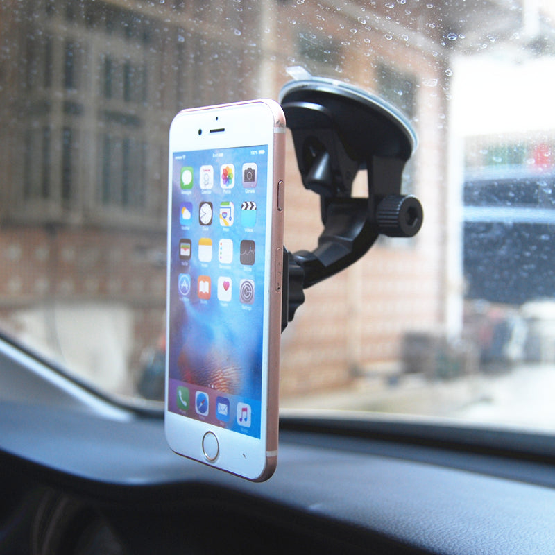 Magnetic Car Phone Holder With Compact Design And Strong Grip