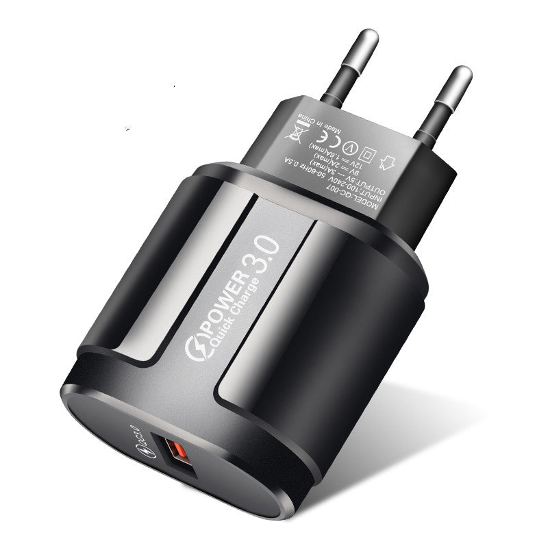 Compact Smart USB Charger With Universal Voltage And ABS Housing