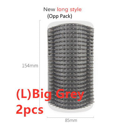 Cat Self Grooming Wall Brush For Easy Hair Removal
