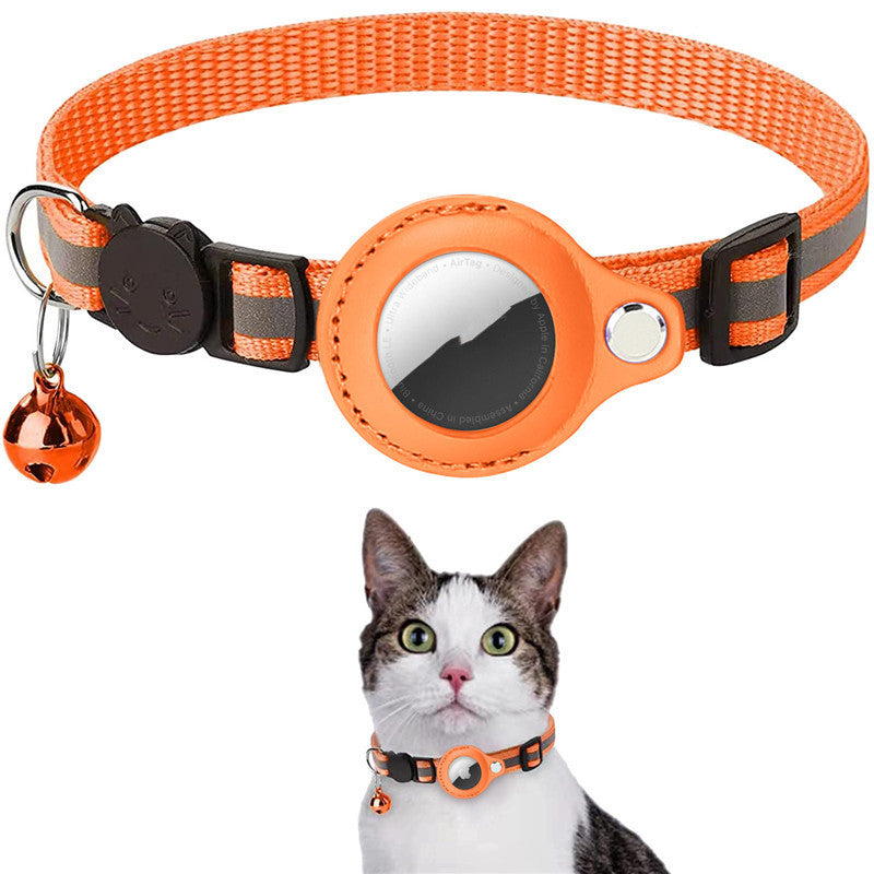 Reflective Waterproof Pet Collar With AirTag Holder Case - THEONE APPAREL