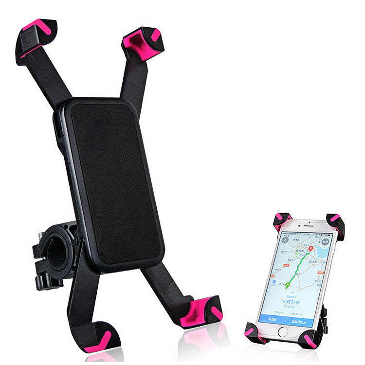 Tough Nylon 360° Adjustable Bicycle Phone Holder With Locking Claws