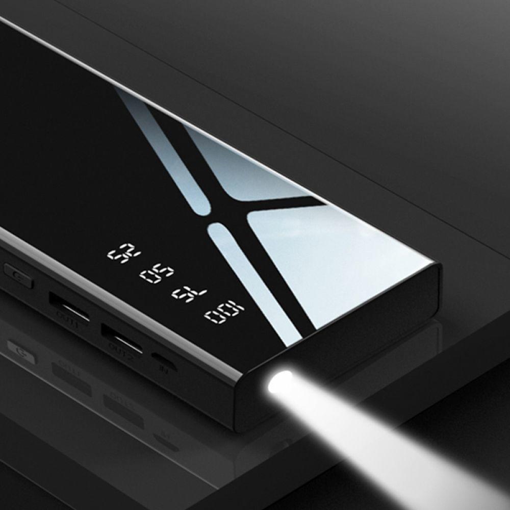 20000mAh LCD Display Power Bank With Dual USB And Fast Charging