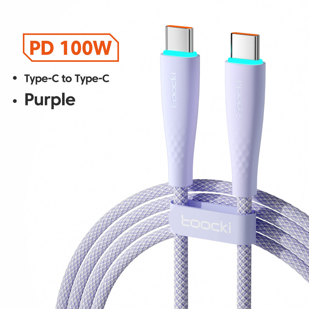 High Power 100W USB C To USB C Fast Charging Cable