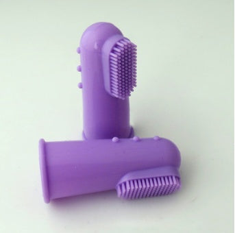 Super Soft Pet Finger Toothbrush For Gentle Dental Care