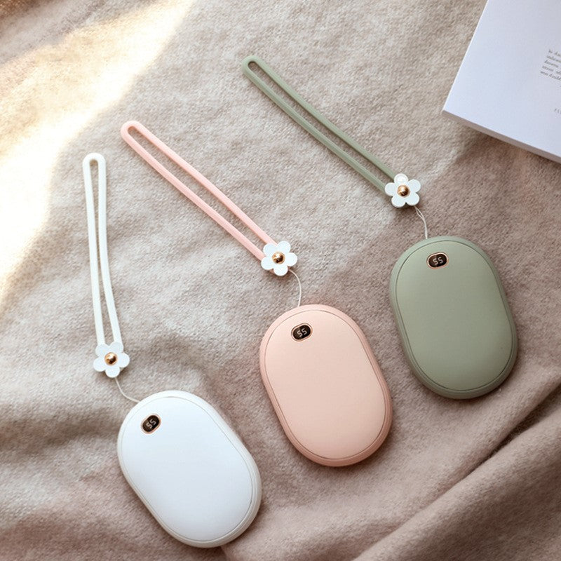 Mini 10000mAh Power Bank With Heating Function And Type?C Input