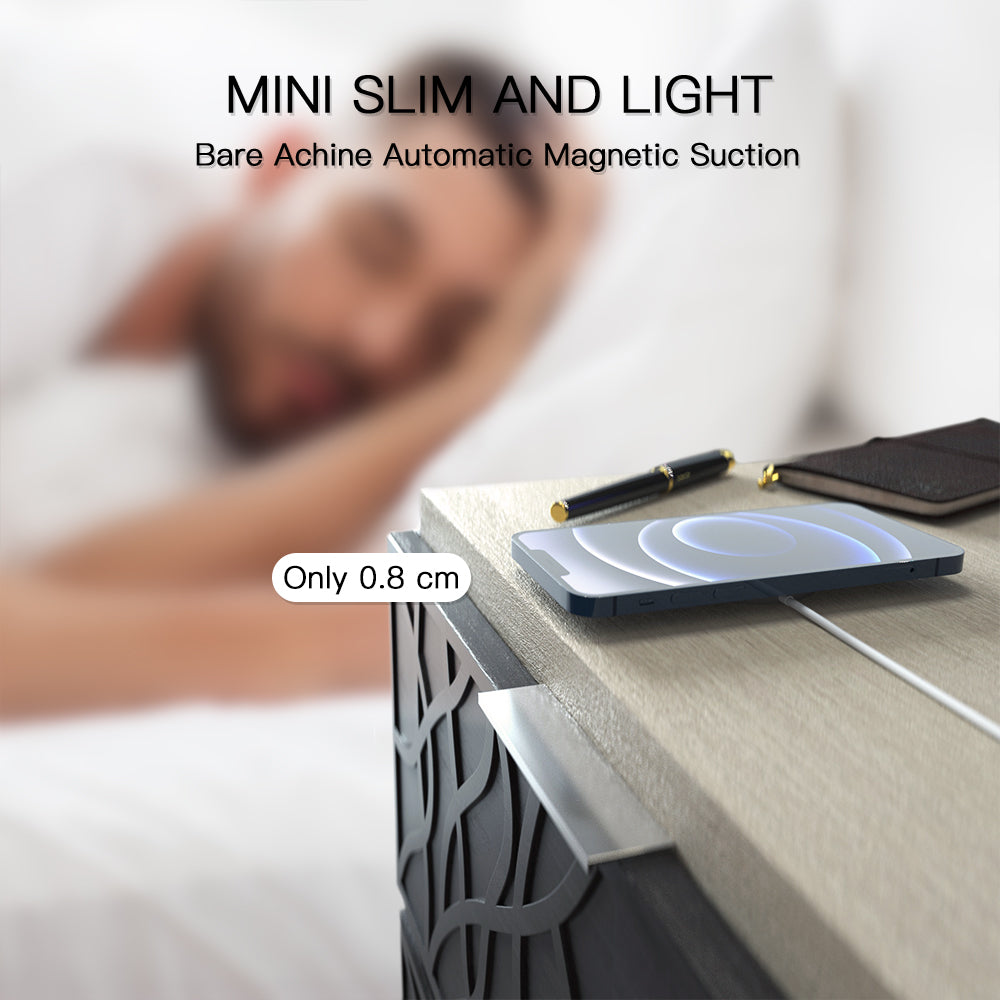 15W Magnetic Wireless Charger With Aluminum Alloy Slim Design