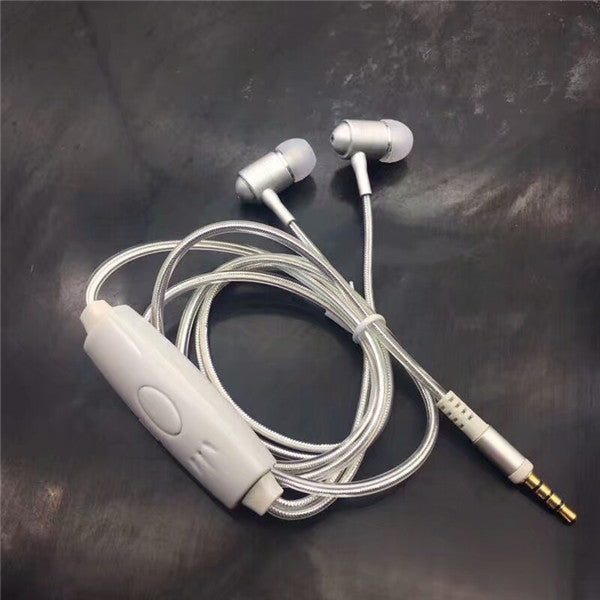 LED Light Up Music Reactive Earphones With Microphone Control