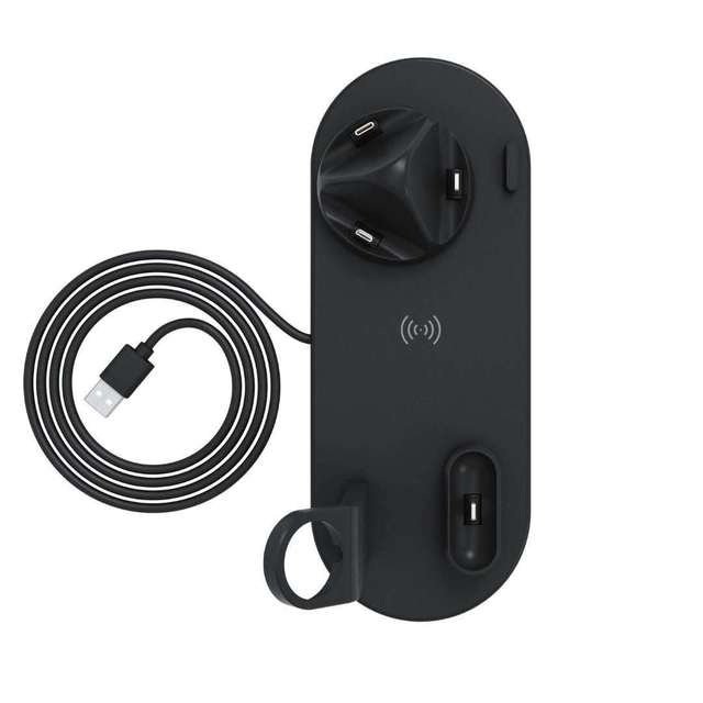 4?In?1 Fast Charging Station With Wireless And Wired Outputs