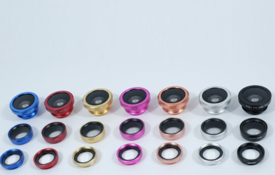 0.67X Wide?Angle And 180° Fisheye Lens Kit With Macro Option