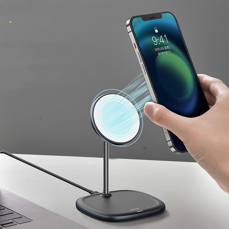 15W Magnetic Desktop Wireless Charger Stand For iPhone 12 Series
