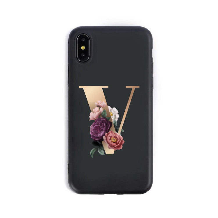 Colorful Alphabet Silicone Case With Fun Artistic Designs