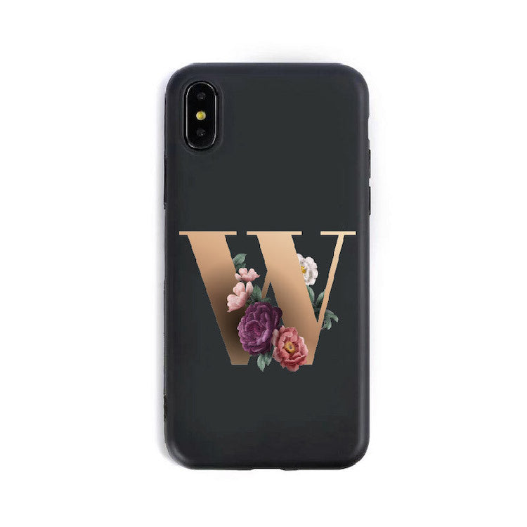 Colorful Alphabet Silicone Case With Fun Artistic Designs