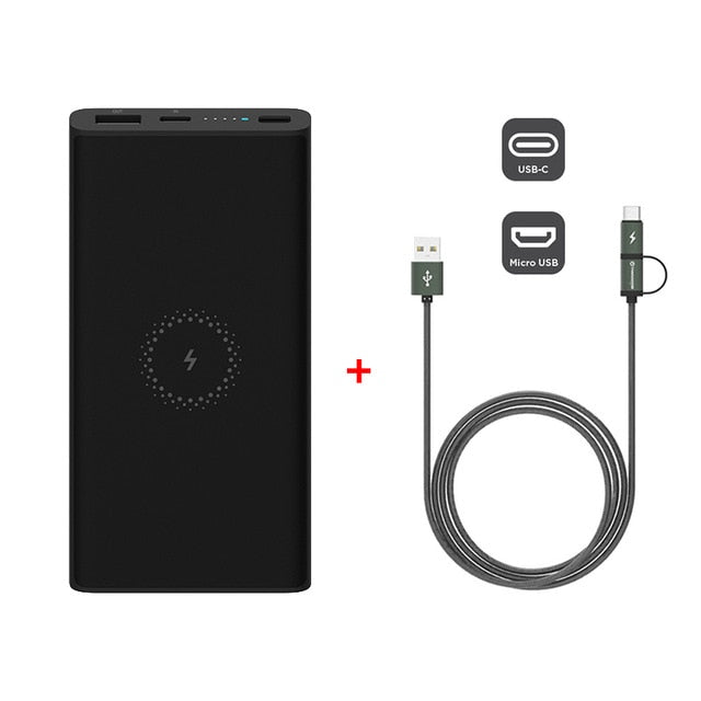 High?Capacity Fast?Charging Power Bank With Rugged Plastic Shell
