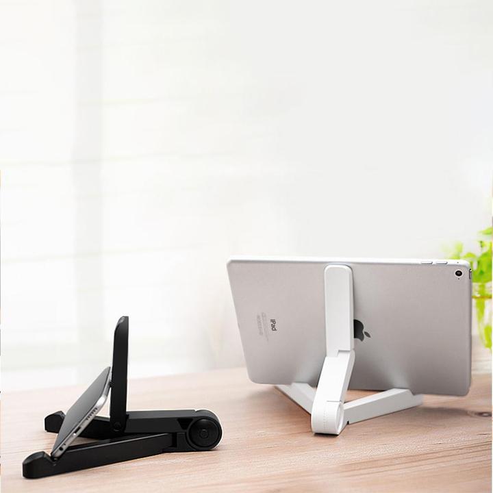 Lightweight Foldable Multi?Angle Tablet and Phone Stand For Desk Use