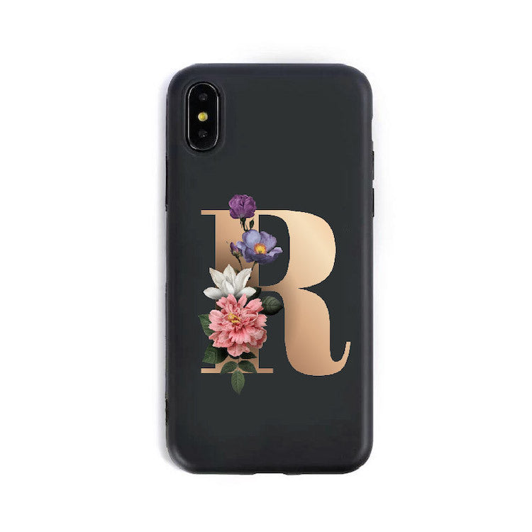 Colorful Alphabet Silicone Case With Fun Artistic Designs