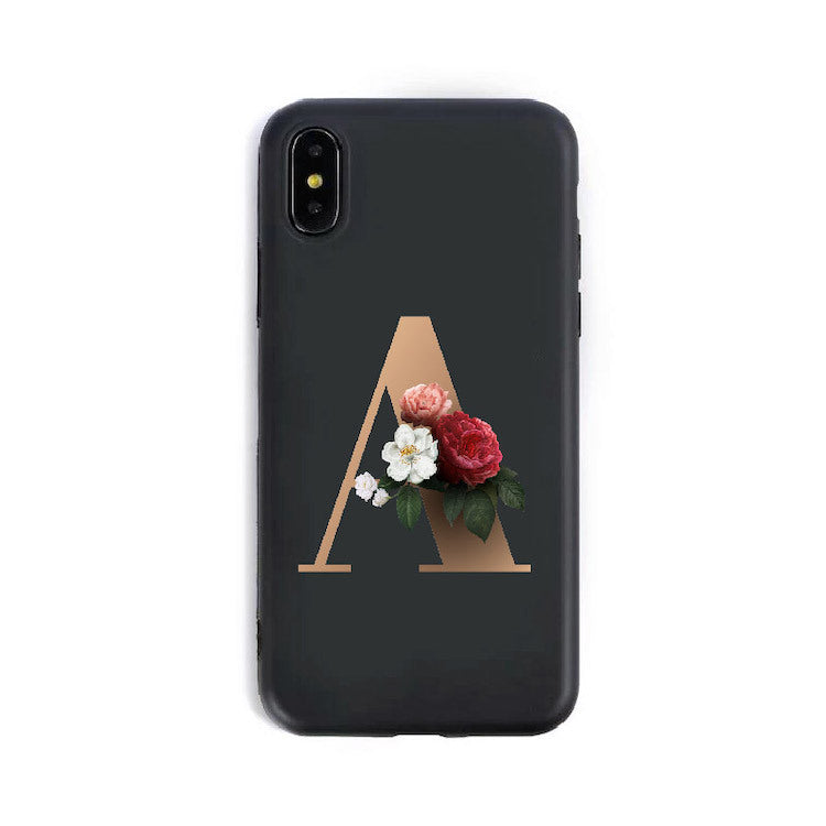 Colorful Alphabet Silicone Case With Fun Artistic Designs