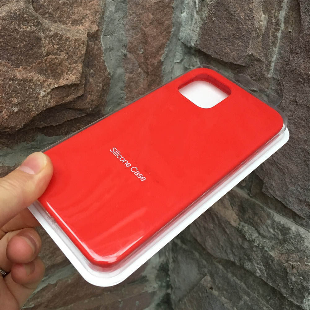 Liquid Silicone Soft Touch Full-Cover Protective Phone Case