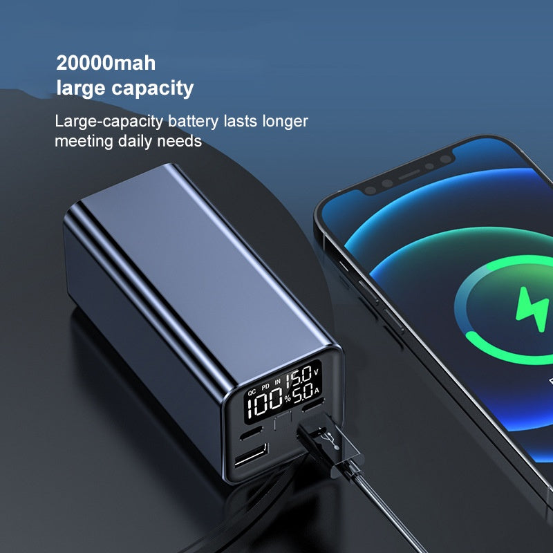 65W High?Power Laptop Charging Bank With 20000mAh Capacity