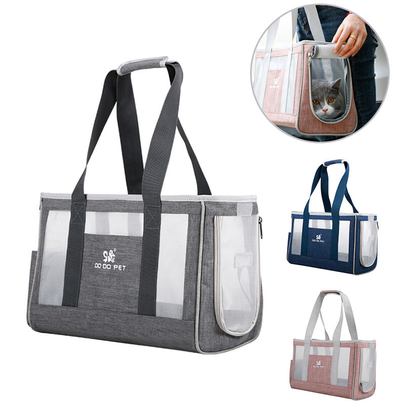 Large Capacity Pet Carrier Backpack For Puppies And Kittens